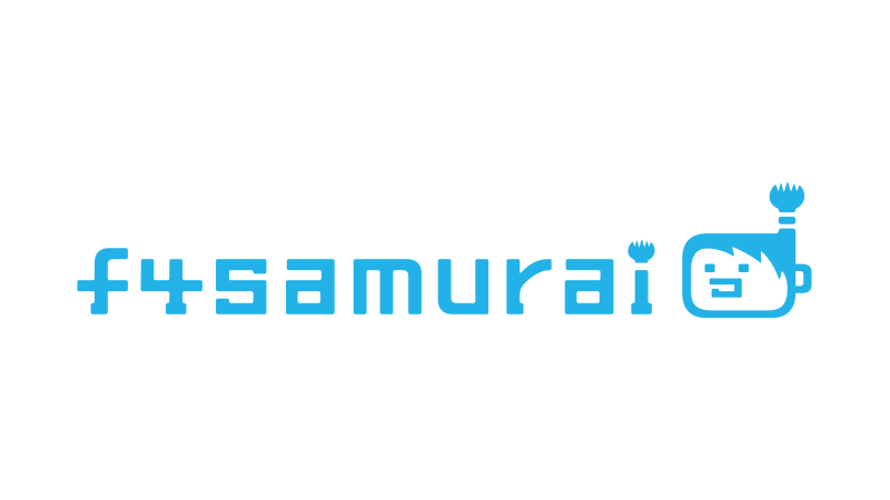株式会社f4samurai　ロゴ画像